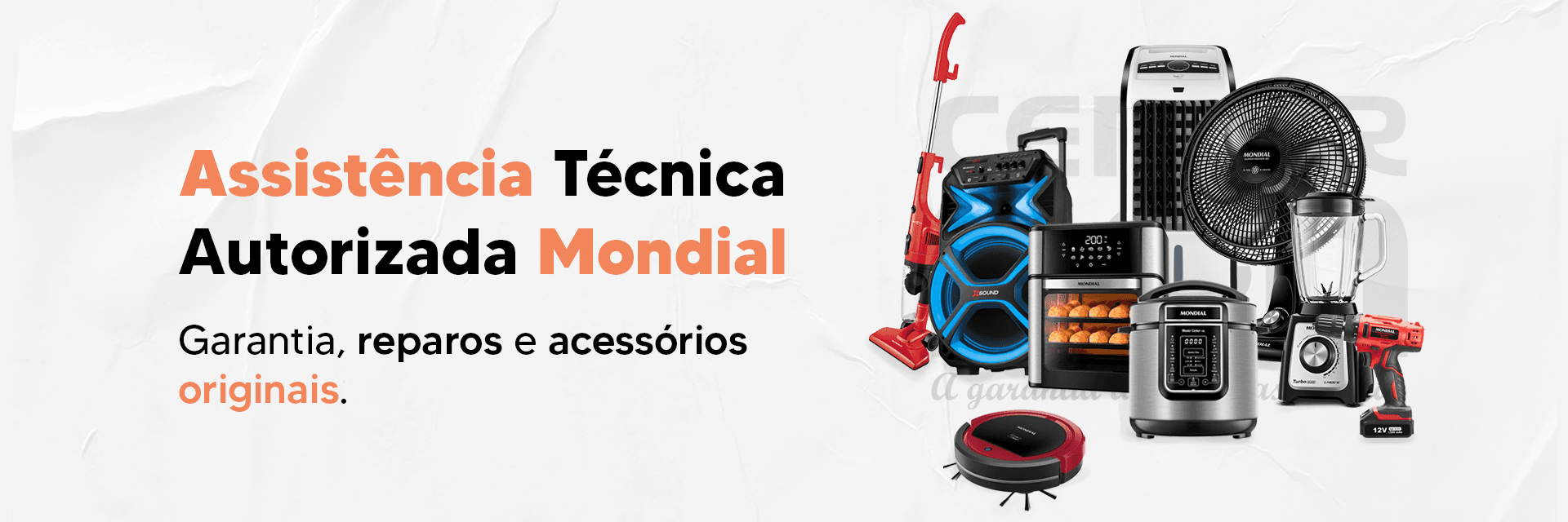 Assistência técnica autorizada Mondial